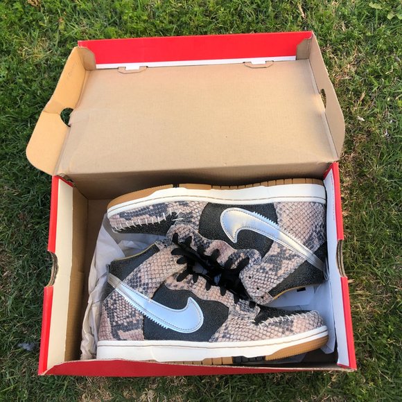 Nike Dunk High CMFT Snakeskin - Picture 2 of 6